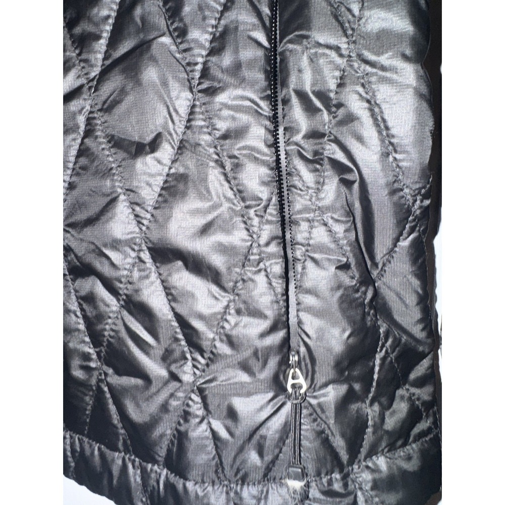 Patagonia Diamond Quilt Full Zip Nano Puff Jacket Black M Womens Great Condition - Picture 4 of 5